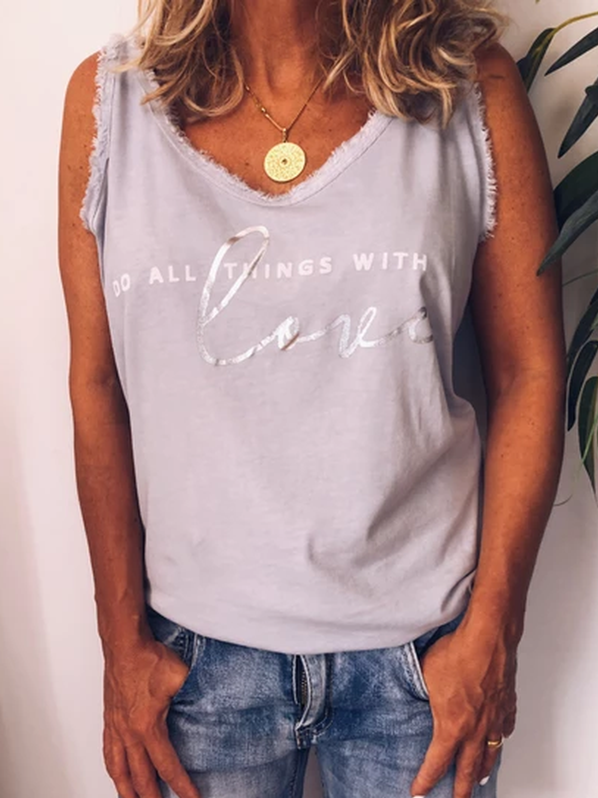 Grey Casual Cotton Shirts & Tops