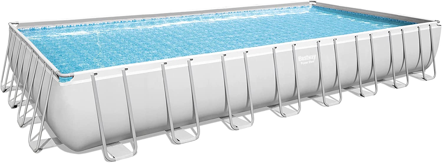 Bestway 1056625USX22 Above Ground Frame Pools, Grey
