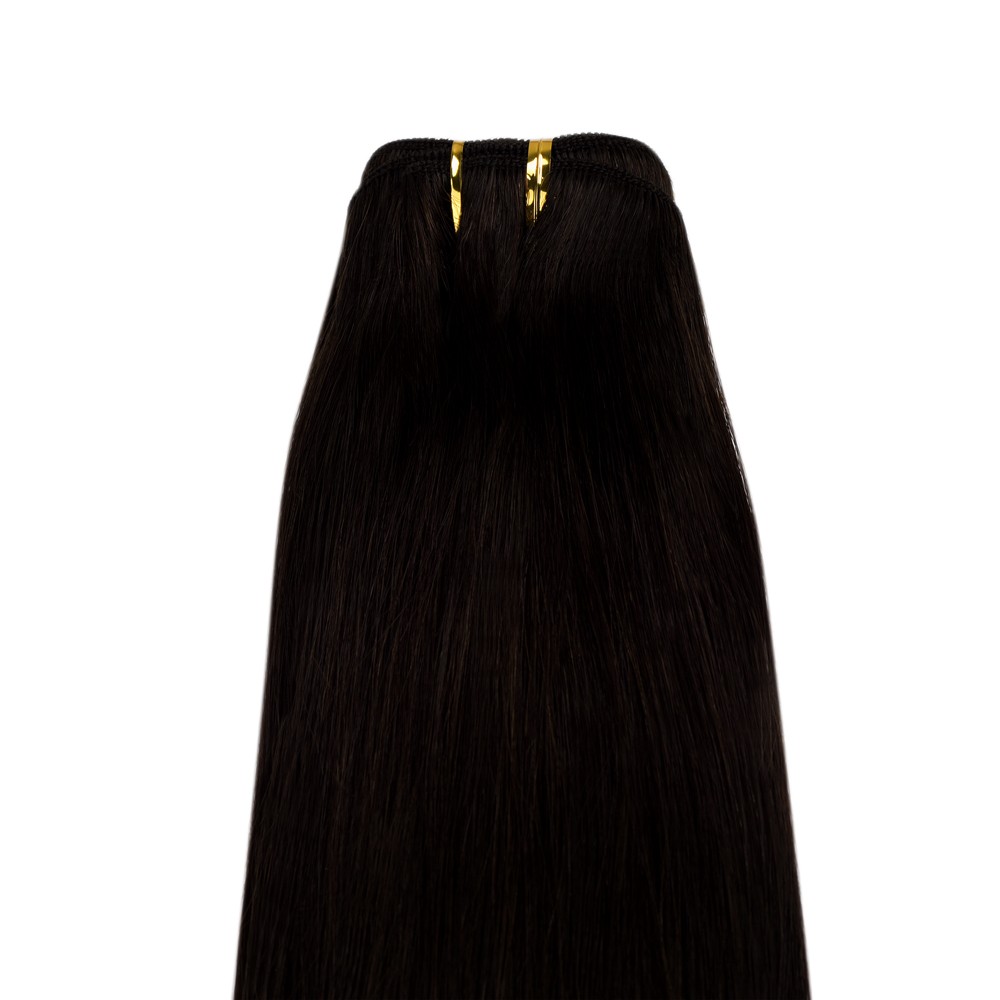 3 Bundles 300g Straight Brazilian Remy Hair #2 Darkest Brown