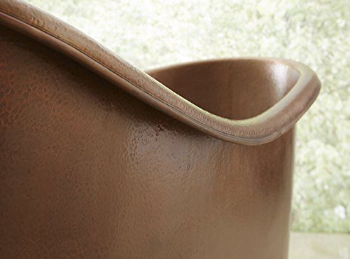 Handmade Pure Solid Freestanding Double Slipper Bath Tub, 6��, Antique