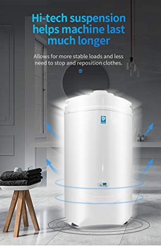 Centrifugal Spin Clothes Dryer with High-Tech Suspension System �C 22 Pounds