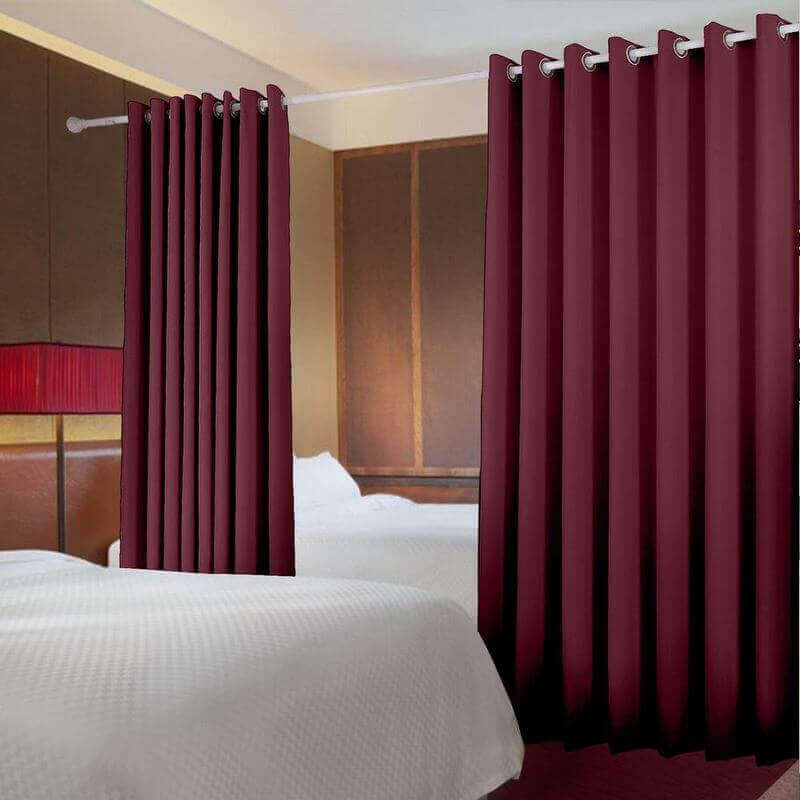 CUSTOM Antique Bronze Grommet Heavyweight Room Divider Curtain