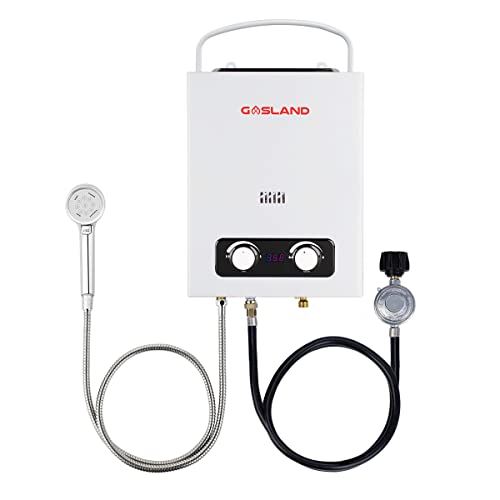 Propane Tankless Water Heater, GASLAND Outdoors AS150 1.5GPM 6L