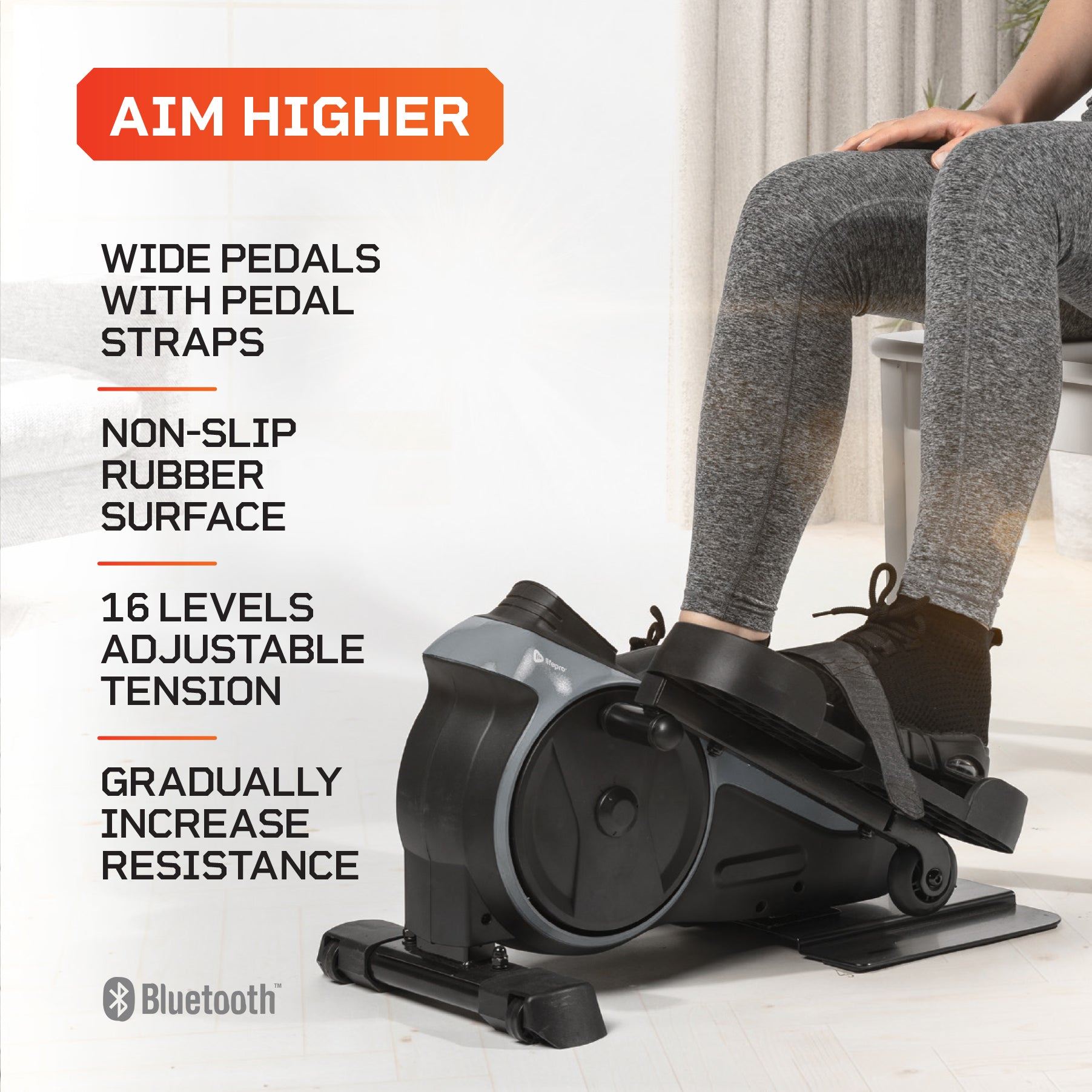 FlexStride Pro Calf Leg Foot Pedal Exerciser