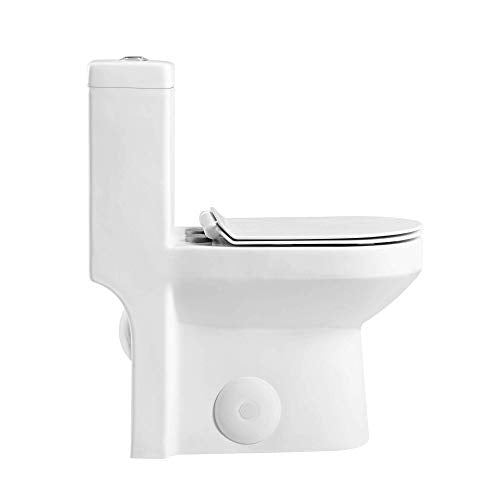 Round One-Piece Toilet 10′′ Rough in (Seat Included)