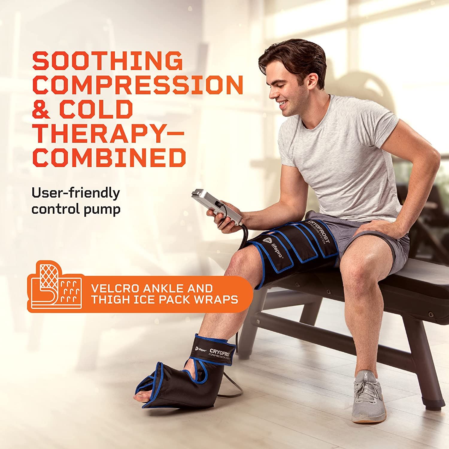 CryoFrost Compression System Blue