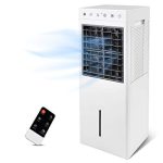 30” Evaporative Air Cooler Fan with Humidification with 3 Speeds Setting/ Remote
