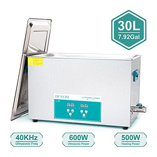 Cleaner,Sonic Cleaner,Ultrasound Cavitation Machine with Digital Timer and Heater