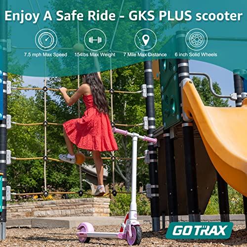 7 Miles Range and 7.5mph Speed, 6��� Wheel and Unique Led Light Design