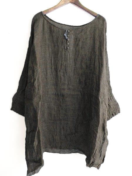 Long Sleeve Pockets Casual Tops