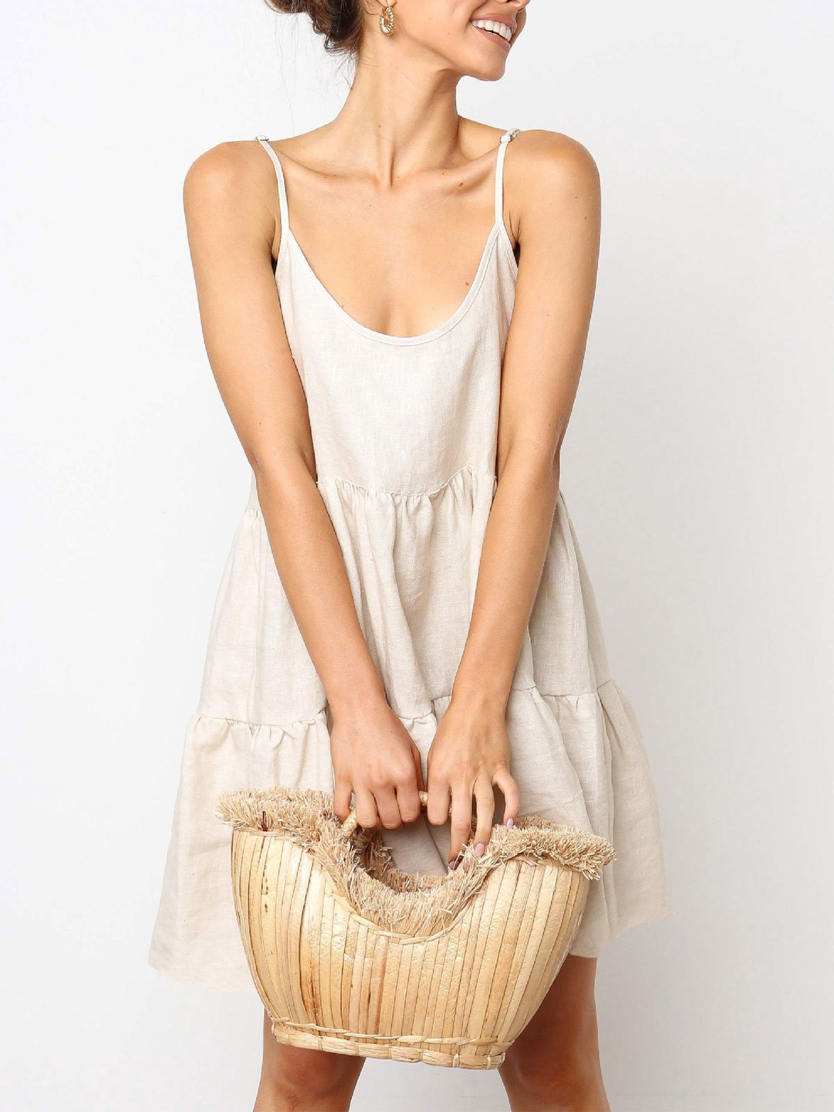 Solid Sexy Casual Dresses