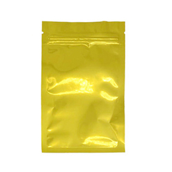 10x15cm Pouch Flat Aluminum Grade Metalized 3 Side Seal Plastic Zip Lock Food Metallic Small Zipper Ziplock Silver Foil Bag