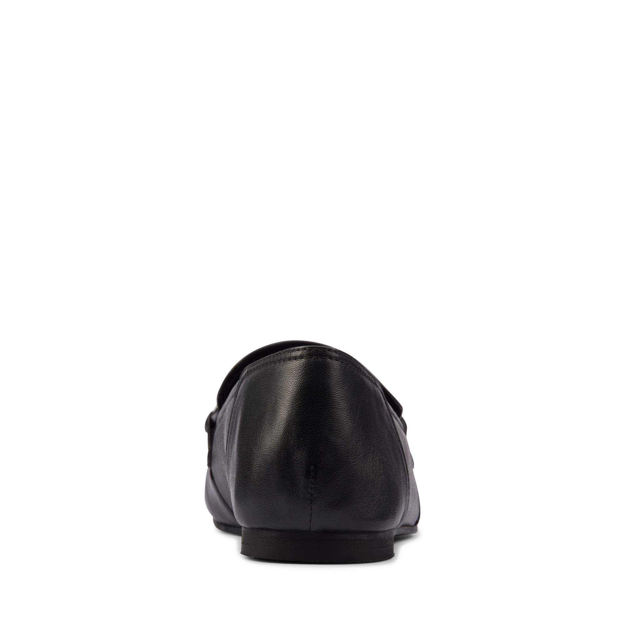 Women  Pure 2 Tassel Black Leather