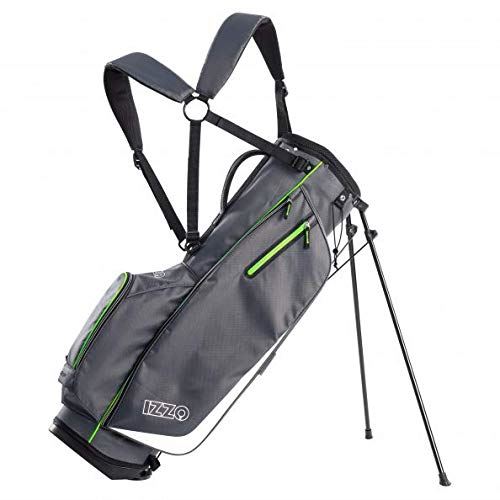Izzo Golf Ultra Lite Stand Golf Bag with Dual-Straps & Exclusive Features