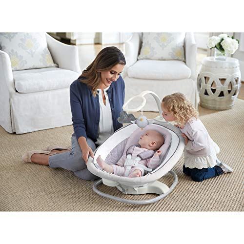 Graco Cry Detection Technology Sense2Soothe Baby Swing