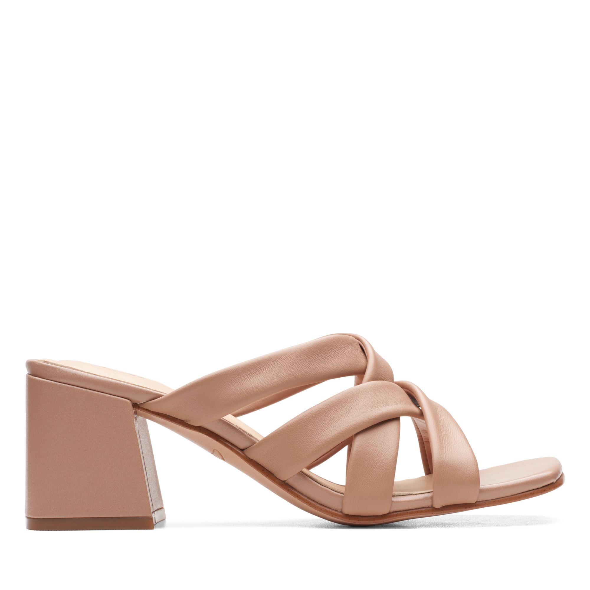 Women Sandals Sheer65 Step Praline Leather