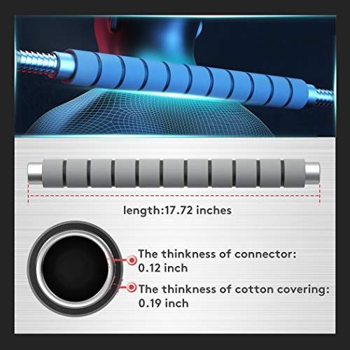 RUNWE Adjustable Dumbbells Set, Weights Dumbbells Barbell Weight Free Weight Set 40-100 lbs Exercise Fitness Weight Sets. (Black & Silver)