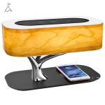 Dimmable Bluetooth Speaker Phone Charger Wireless Desk Lamp Bedside Lamp Table Light
