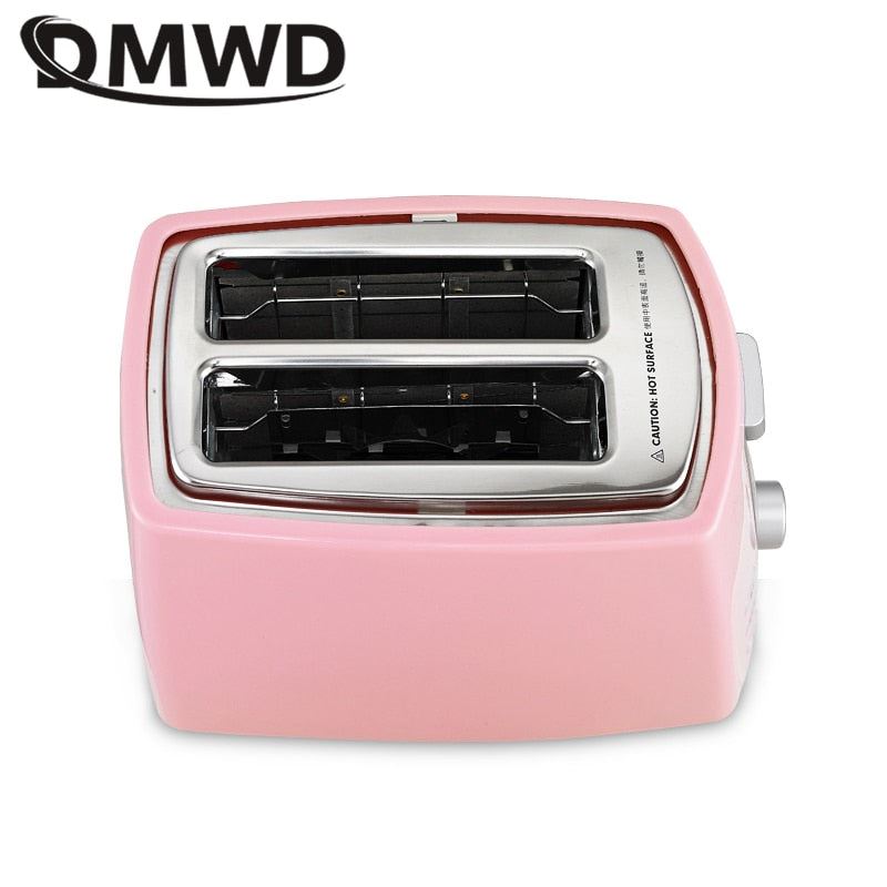 Electric Toaster Household Automatic Bread Baking Maker Breakfast Machine Toast Sandwich Grill Oven 2 Slice