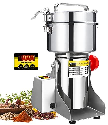 Display Grain Grinder Mill 2000g Electric High-speed Spice Grinder Mill