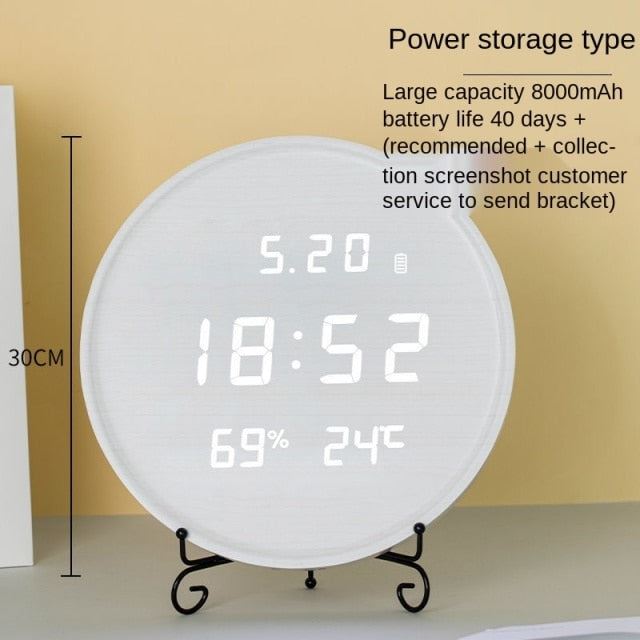 Clock hanging clock living room high-end creative simple modern household silent clock