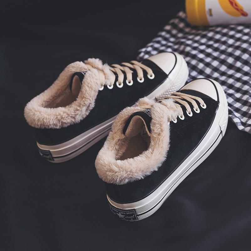 Women Athletic Faux Suede Lace-up Spring/Fall Flats Casual Winter Booties