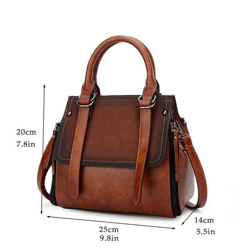 Women Retro Casual Boston Bag