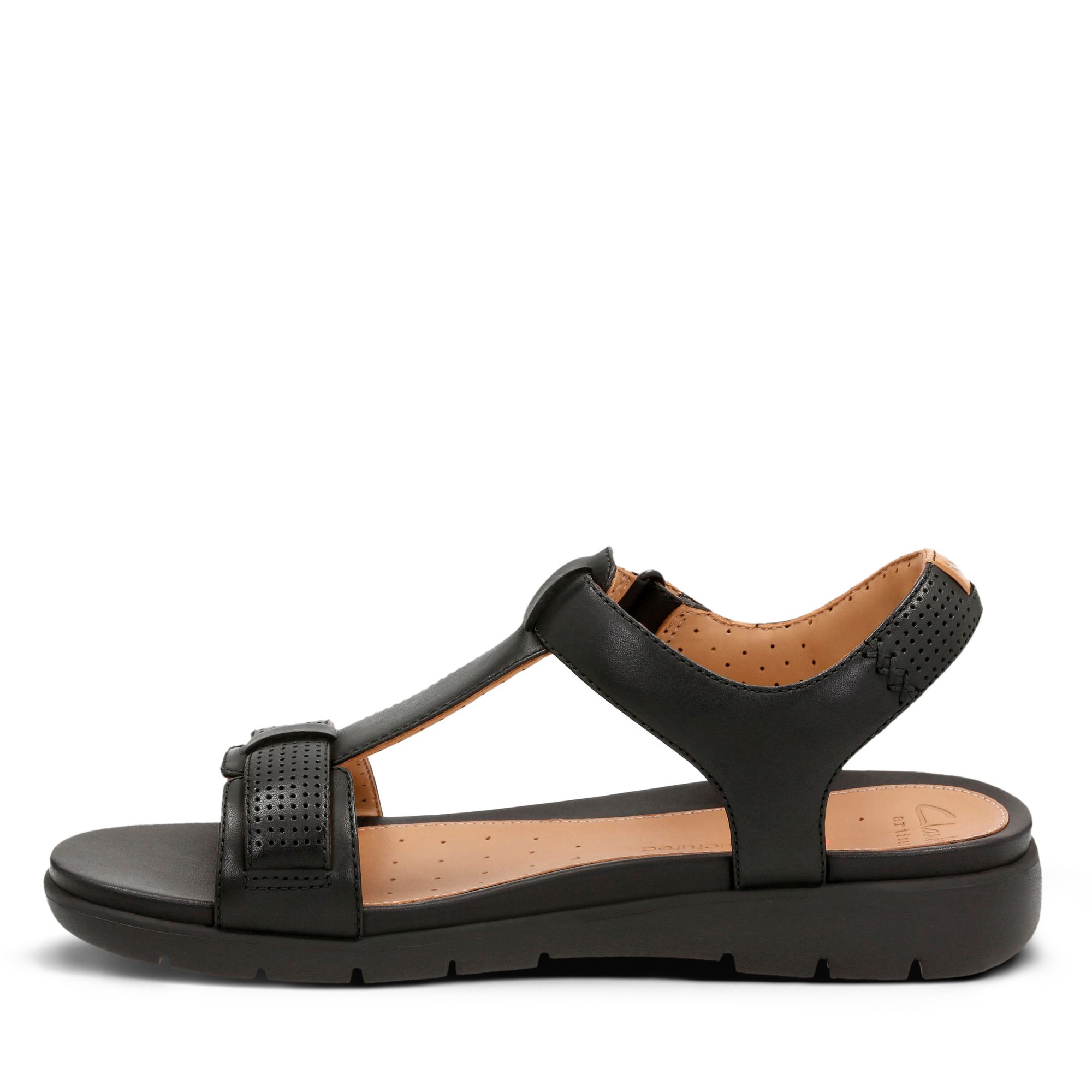 Women Sandals Un Haywood Black Leather