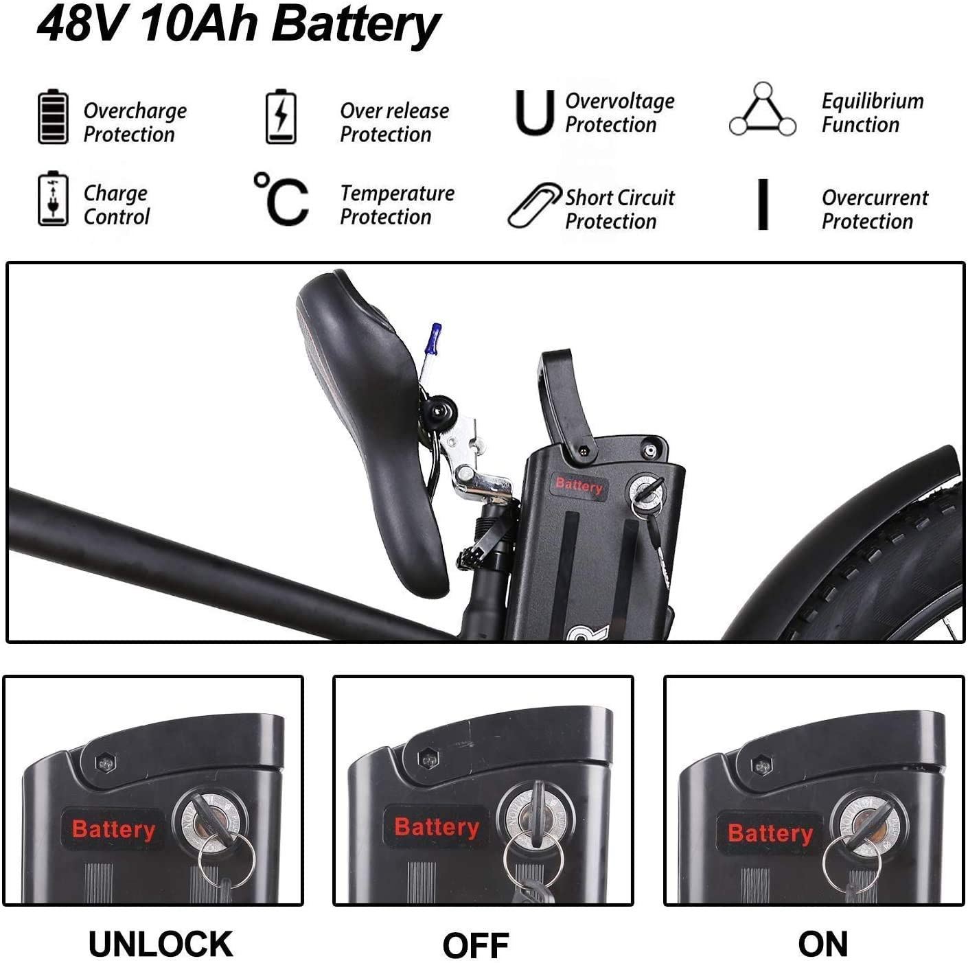 NAKTTO 26��� 500W Electric Bicycle