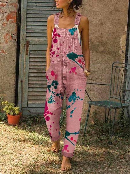 Casual Printed Rompers & Jumpsuit