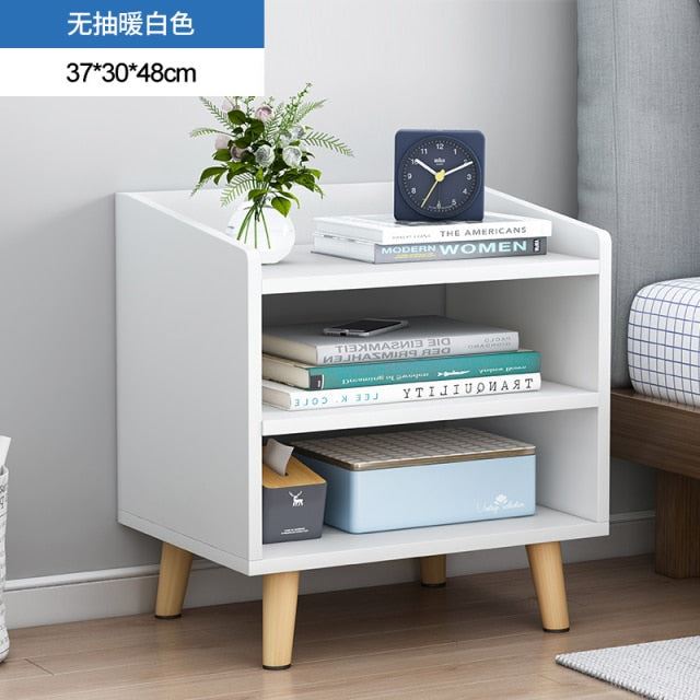Living Room Furniture Bedside Table Simple Modern Small Apartment Hotel Drawer Nightstand