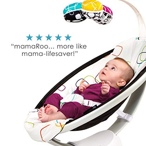 Black Classic 4moms mamaRoo 4 Baby Swing