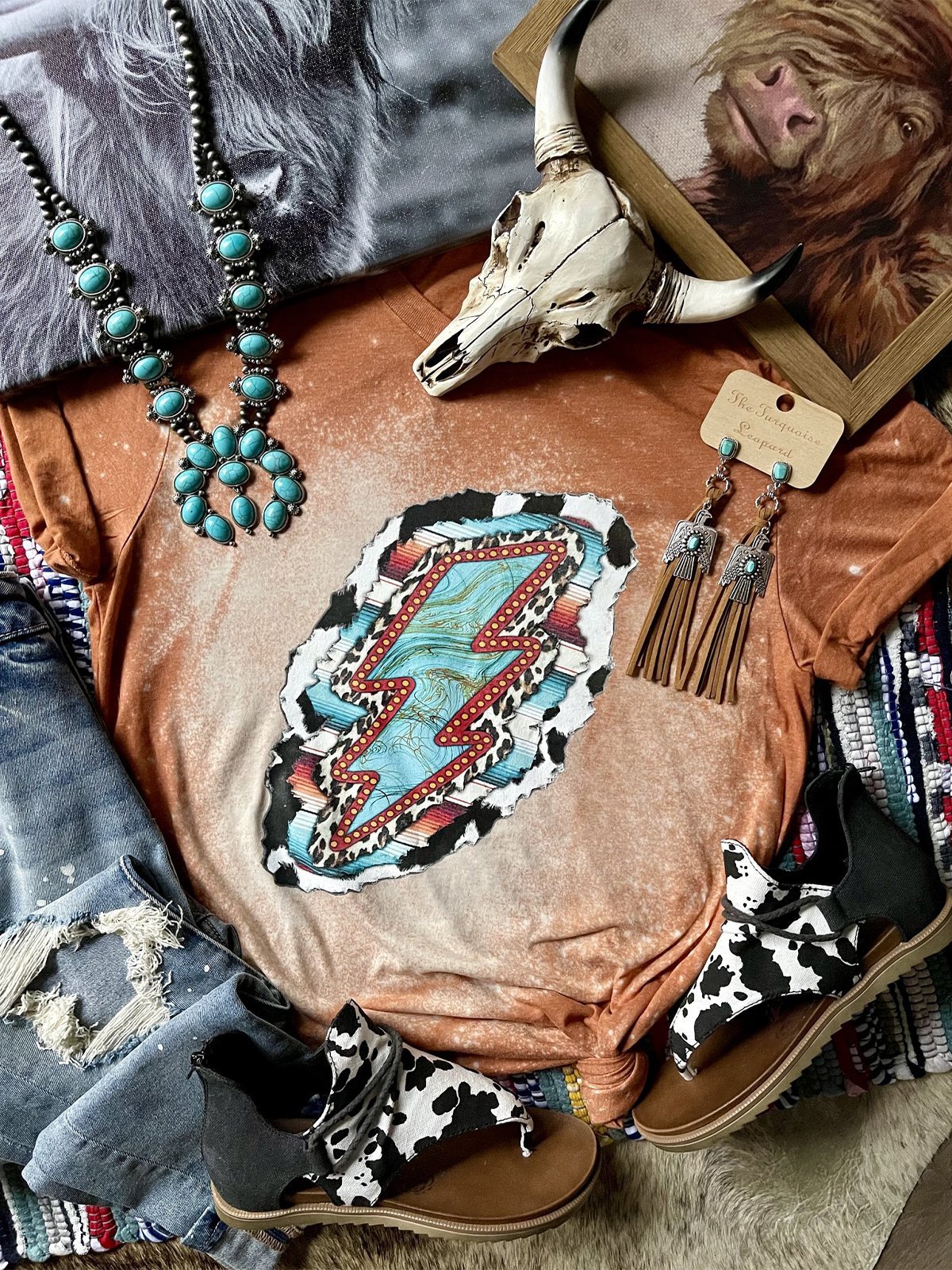 Short Sleeve Vintage Shift Printed Shirts & Tops