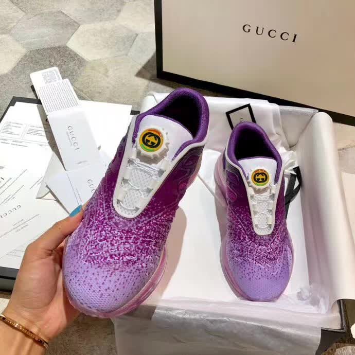 20秋季最新专柜款-古驰Gucci最新Ultrapace系列情侣款运动鞋，再推革新之作，个个配色惊艳，亮相2020时装秀