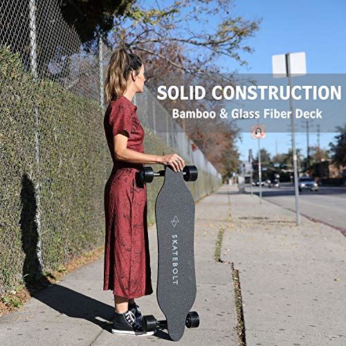 SKATEBOLT Electric Skateboard Breeze II Electric Longboard 30 MPH Top Speed