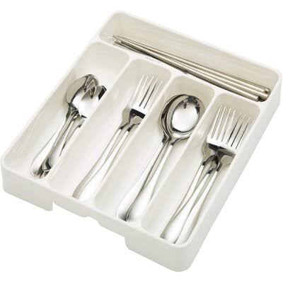 Cutlery Tray, Kitchen Silverware Storage Tray, Easily Organize and Store Kitchen Flatware Rebrilliant