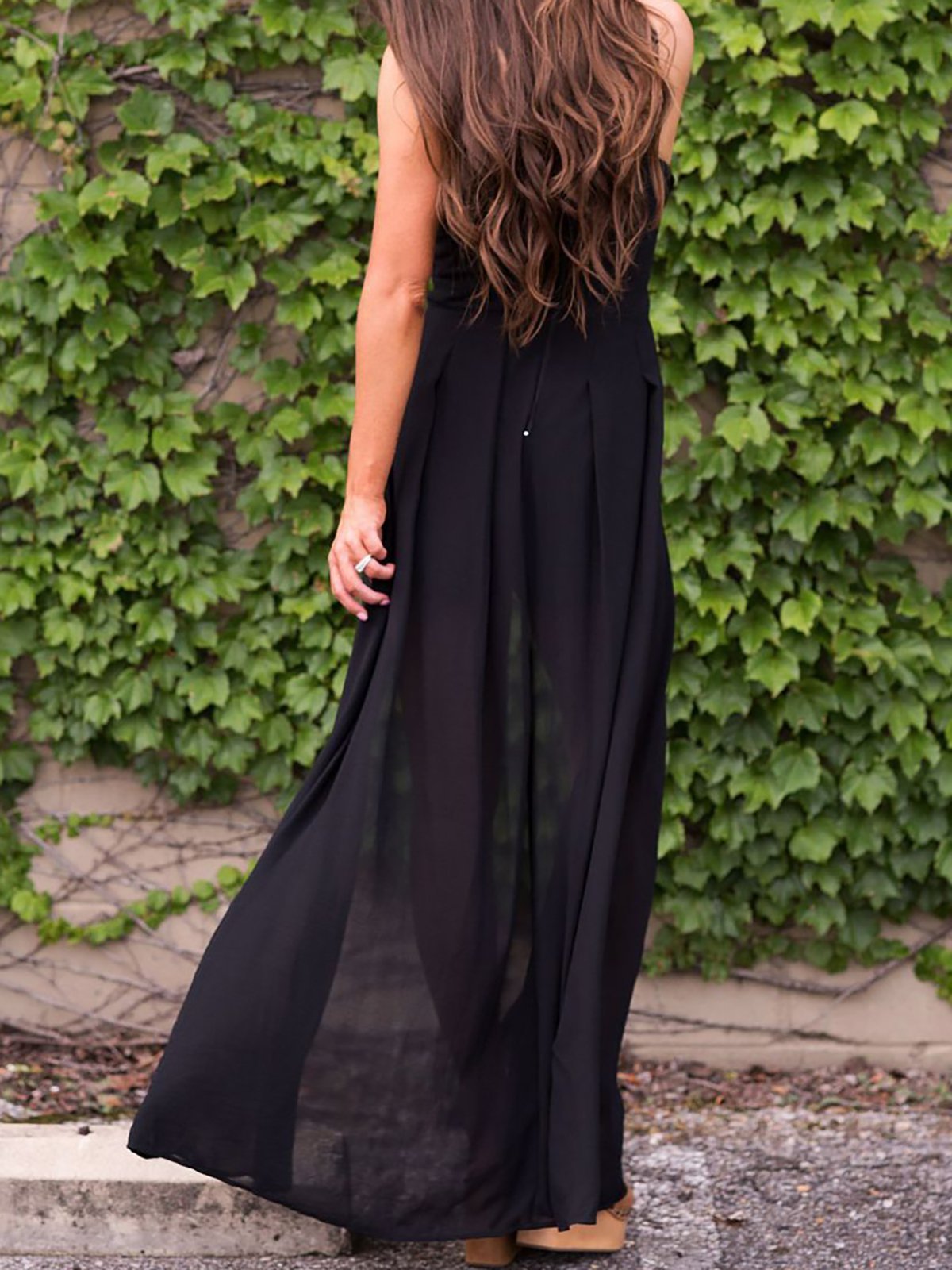 Women Basic Backless Summer Plus Size Dress