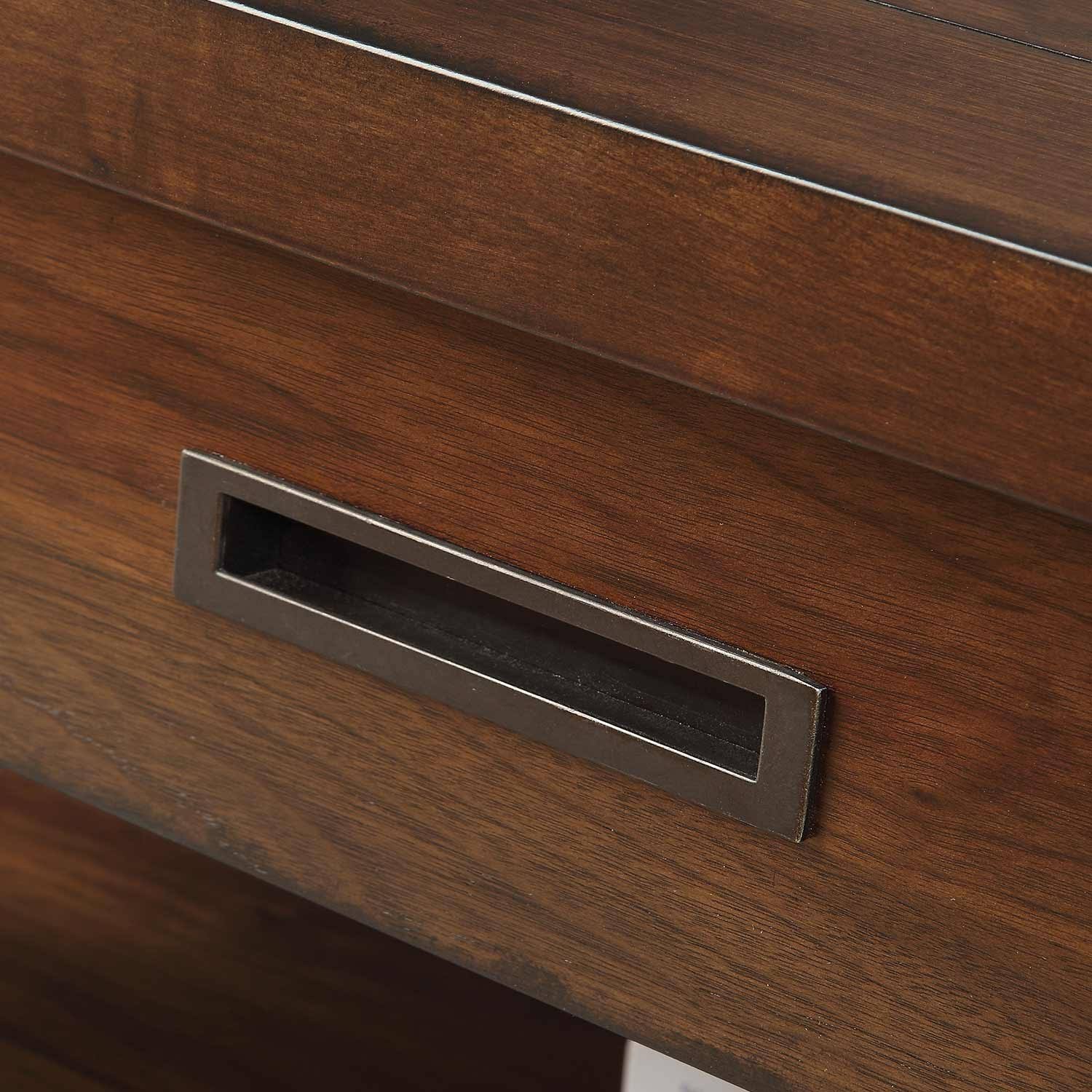 Riverside Furniture Riata Warm Walnut Chairside Table