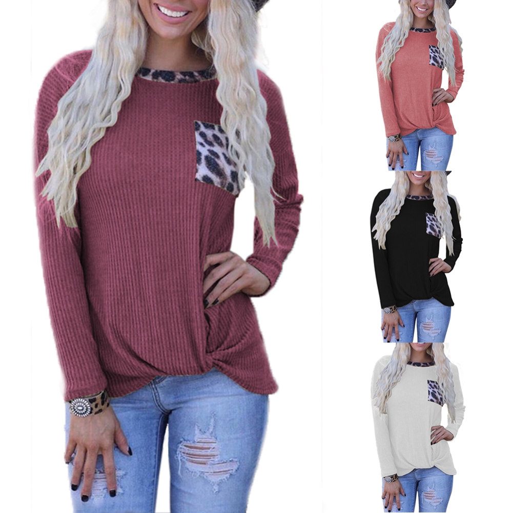 Fall Print O Neck Pocket Shirt with Full Sleeves