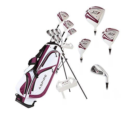 Aspire X1 Ladies Womens Complete Golf Club Set Includes Driver, Fairway, Hybrid