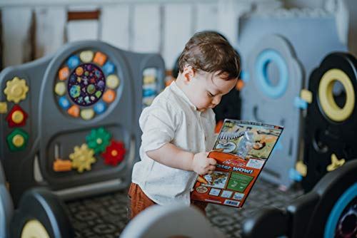 Safe Zone Playpen Gray Black Baby Playpen – Kids Activity Center Playard