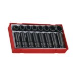 Teng Tools – 16 Piece 1/2 inch Drive Impact Socket Set – TEN-O-TT9120D
