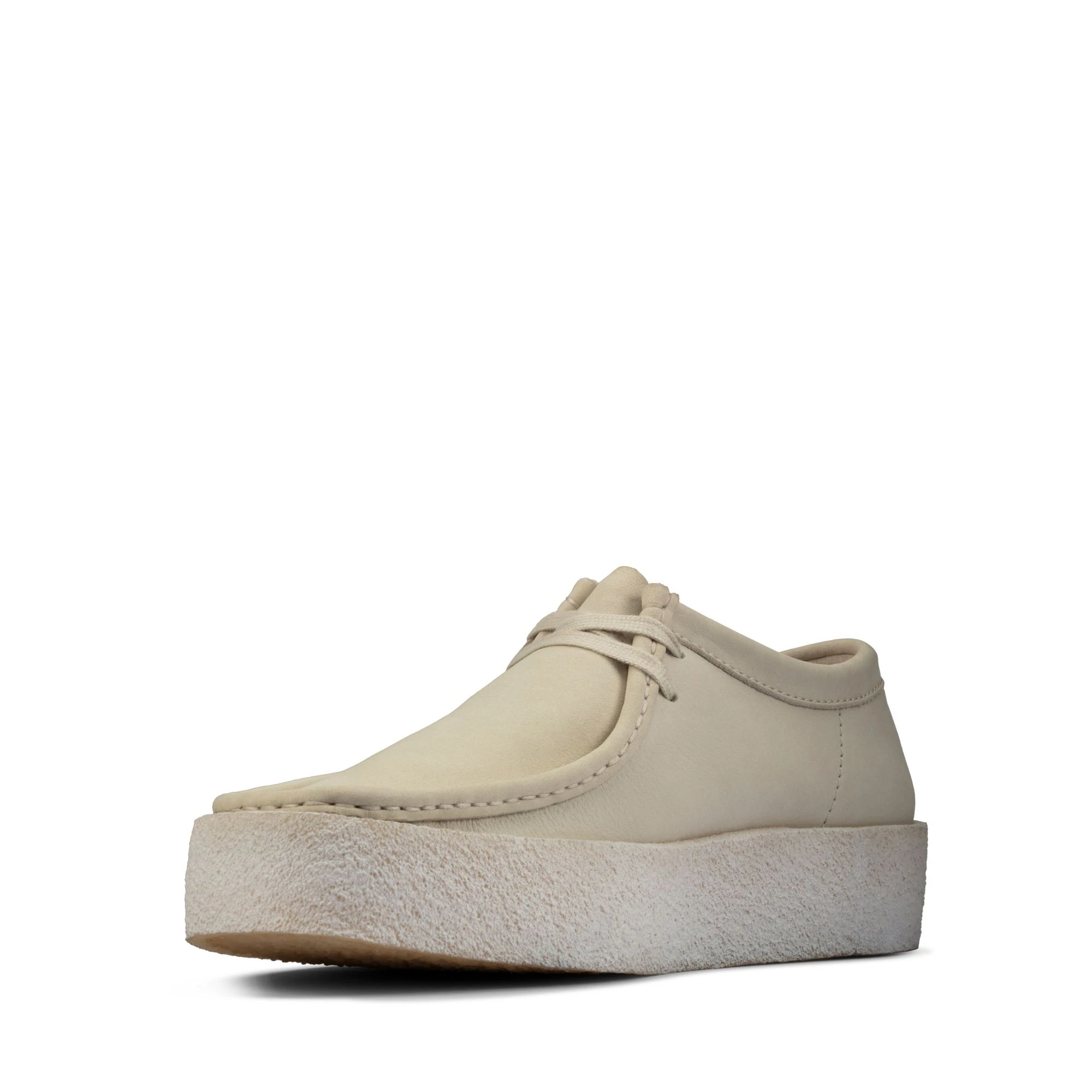 Men wallabee-cup-white-nubuck
