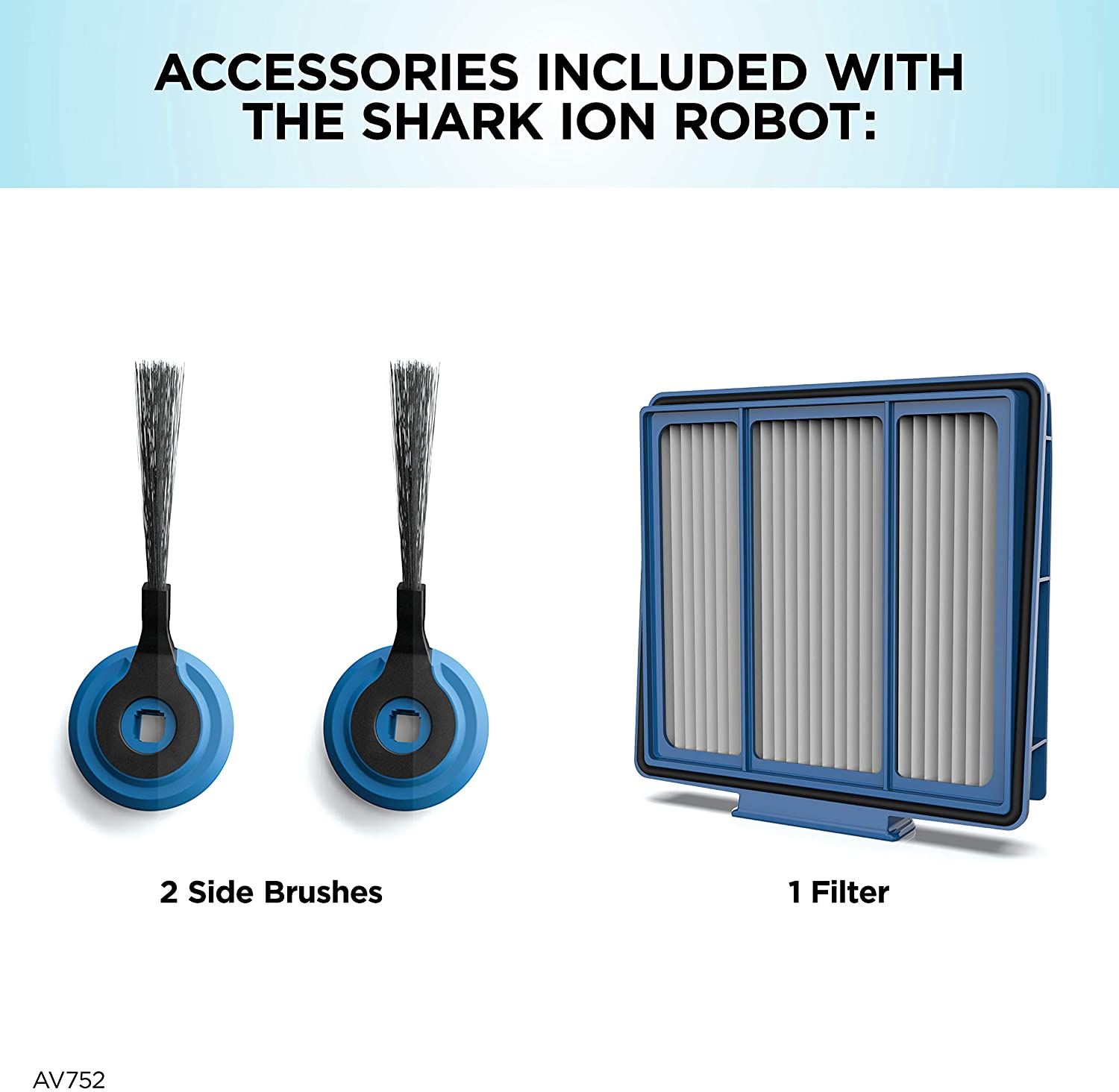 Robot Vacuum AV753, Wi Fi Connected/White