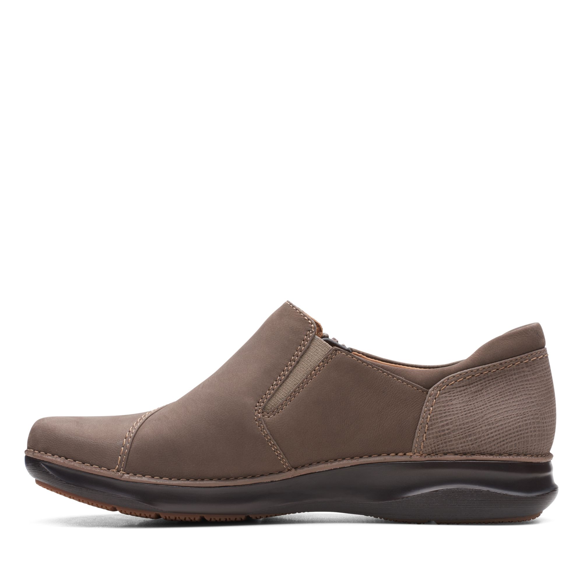 Women Appley Zip Taupe Nubuck