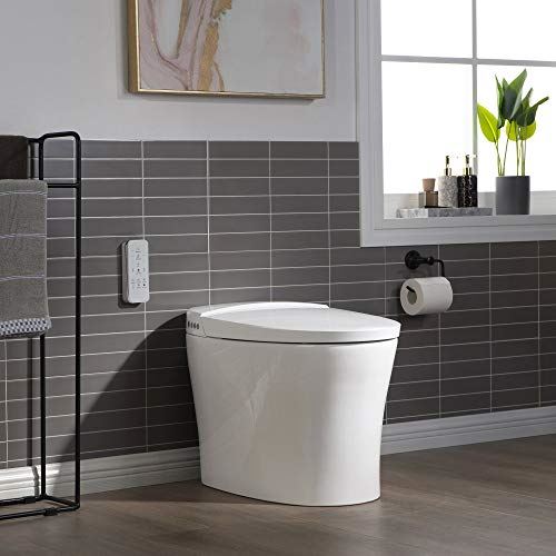Piece Modern Design, Automatic Flushing, Heated Seat with Integrated Multi