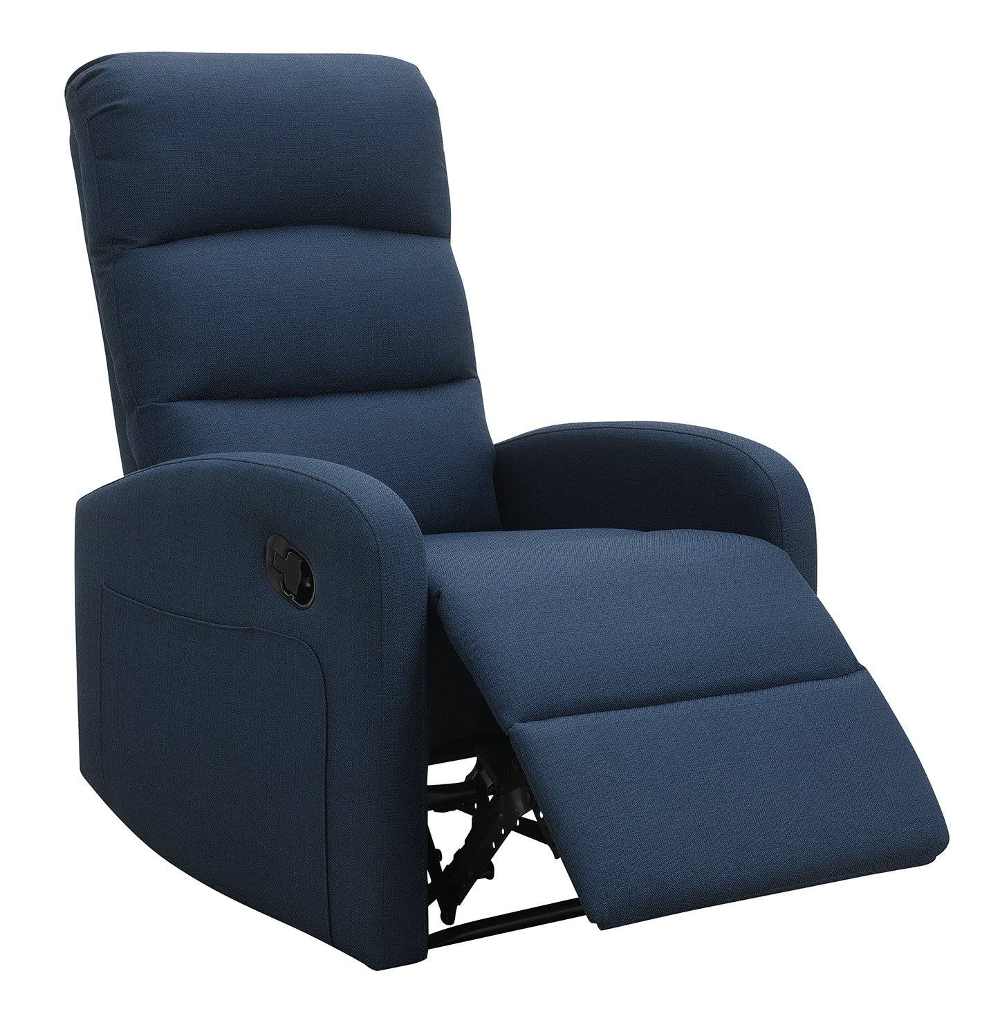 Relaxing Navy Blue Recliner Chair N270-379981
