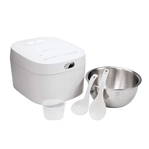 Rice Cooker and Warmer, 1 L, 5 cups of rice, Non-Coating inner pot, Efficient