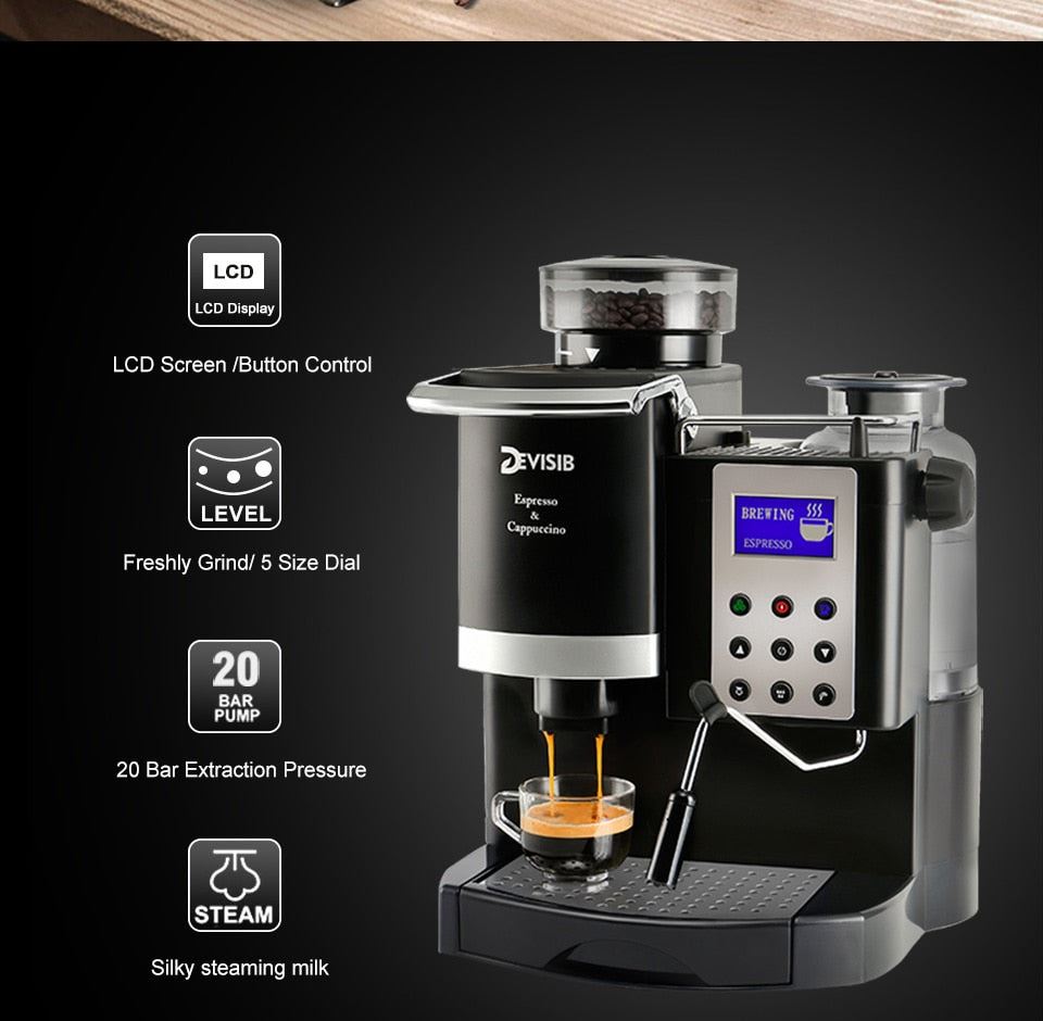 Semi-automatic All-in-One Coffee / Tea Maker Machine