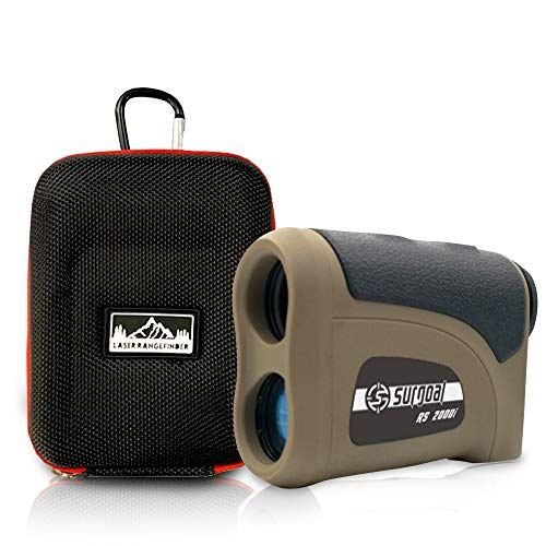 Long Distance Range Finder by Surgoal – 2000 Yard Laser for Golfing, Hunters